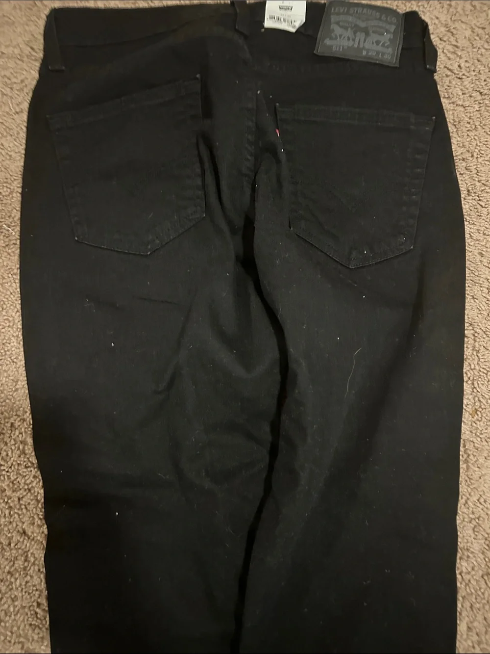 Levi's 511 Slim Stretch Jeans - Black
